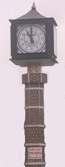 pillar-clock